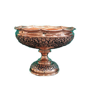 Red Petal Nut Bowl - Single Base Red Petal Nut Bowl - Single Base